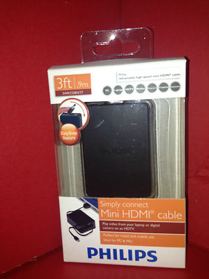 Philips Accessories SWR1238N/17 Simply Connect HDMI-Mini HDMI Cable