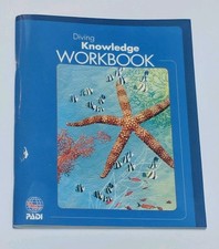 PADI SCUBA Diving Knowledge Workbook NEW