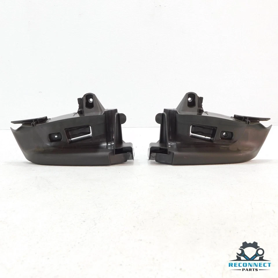 Juego de embellecedores guía cinturón de seguridad trasero izquierdo y derecho Audi A4 S4 A5 Q5 2009-2016 OEM Foto 2 de 4