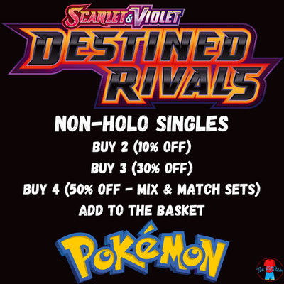 Pokémon DESTINED RIVALS - NON-HOLO SINGLES - MIX AND MATCH SETS