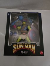 MOTU MASTERVERSE Sun Man Pig Head New In Box Excellent Condition