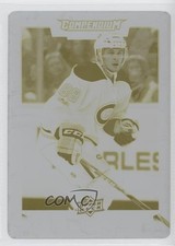 2017 Upper Deck Compendium Printing Plate Yellow 1/1 Brandon Davidson #437 1hh