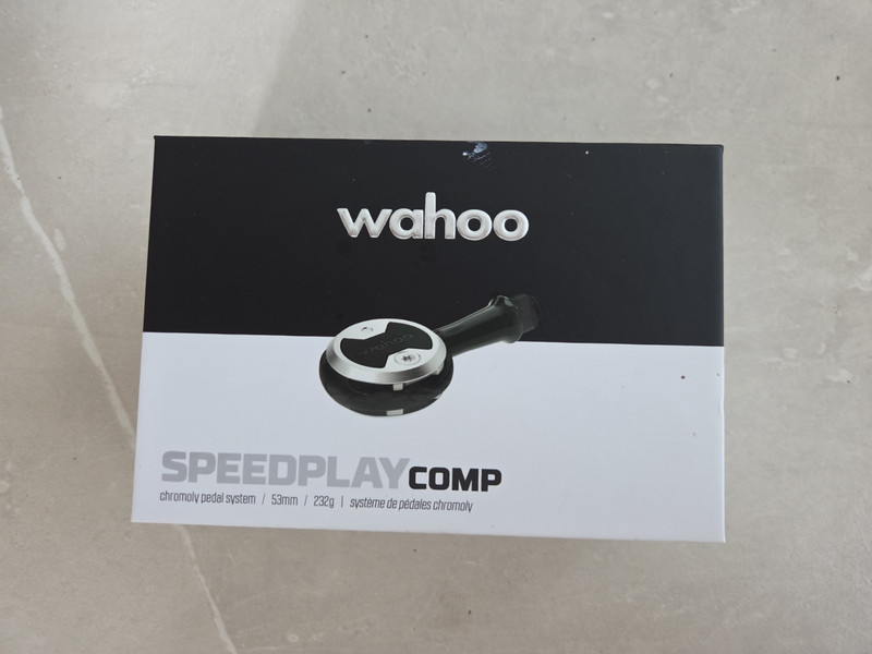 Wahoo Speedplay Comp Pedals with unused Easy Tension cleats