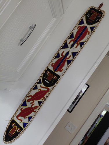 YORUBA Beaded Wall Sash 