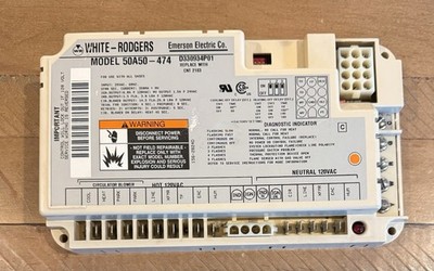 White-Rodgers 50A50-474 Control Board TRANE D330934P01 CNT 2183