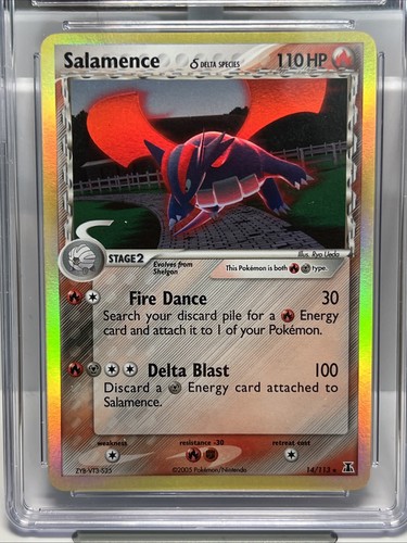 Salamence δ graded CGC 9 for sale on eBay