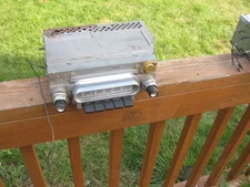 1961 FORD FALCON  AM  Black PUSH BUTTON RADIO NICE ORIGINAL