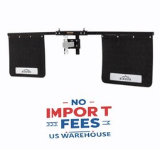 Elevate Outdoor Adjustable Hitch Mounted Mud Flaps Tow Guard Pickup Truck Kit