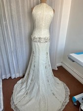 Pronovias Adorno Brautkleid elfenbein Spitze ...