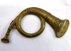 U.S. CIVIL WAR ERA BRASS CAP BADGE  ENLISTED INFANTRY UNIFORM KEPPI HAT INSIGNIA