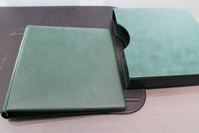Lindner Ringbinder + Kassette Farbe Grün Regular 1124 gebraucht (S884)