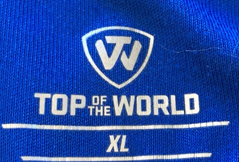 Kentucky Wildcats NCAA Basketball Men’s Jacket Color Blue Size XL Slim Tight Fit - Imagem 3 de 3