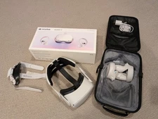 Oculus Quest 2 256GB Advanced All-in-one VR Headset – White (301-00351-01)