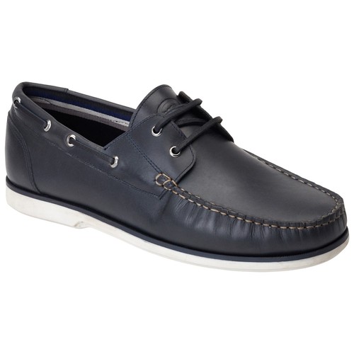 Zapatos de barco Base London para hombre Stern Oil Pull Up cuero ligero verano 2025 - Imagen 7 de 16