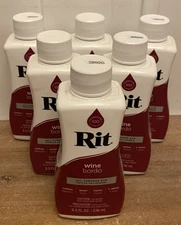 Rit All-Purpose Liquid Dye, Wine, 8 fl oz -Free Shipping