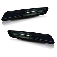 Bmw 3Er Seitenblinker Set Led Schwarz Dynamic F10 Look E90 E91 05-11 Paar