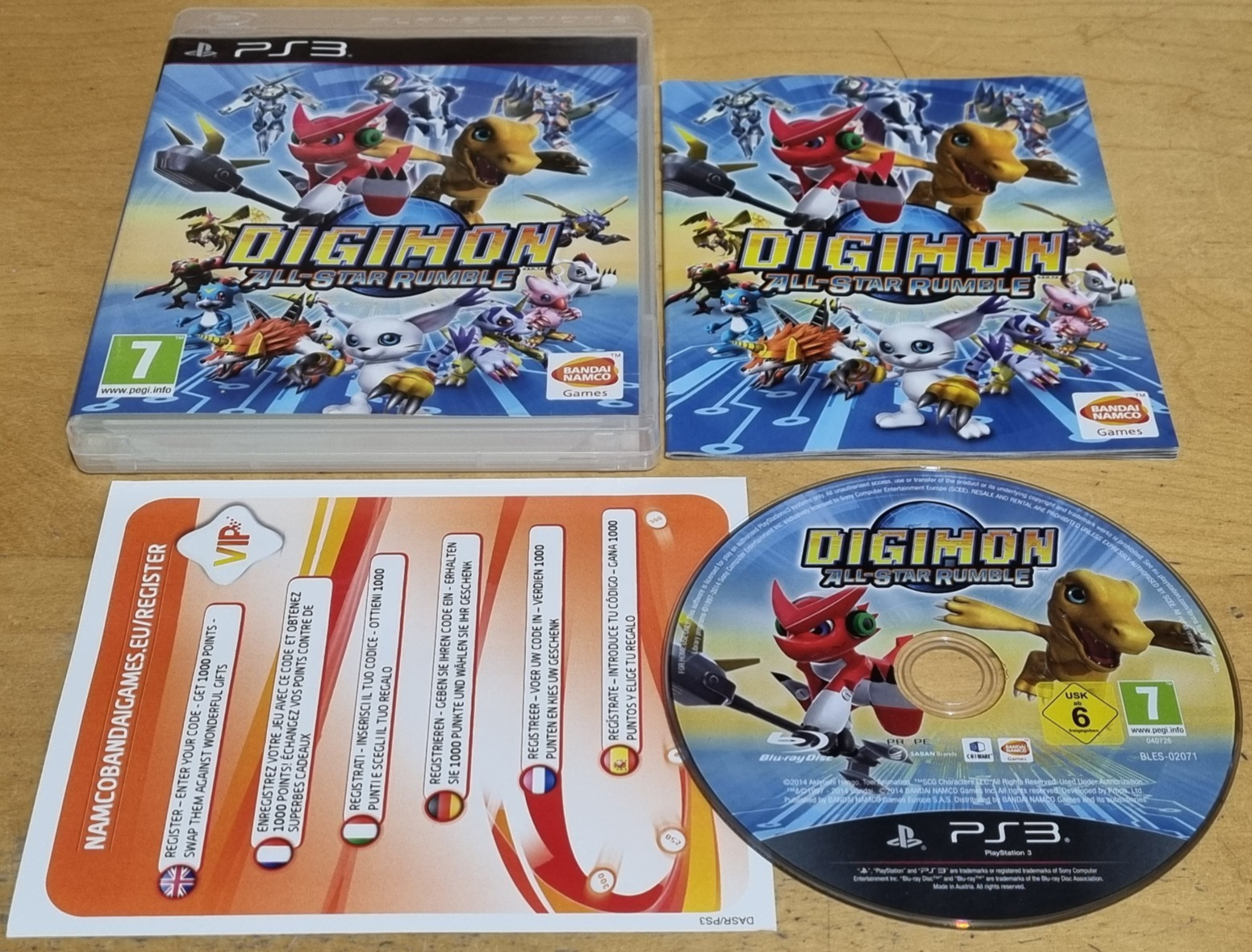 Digimon All Star Rumble for Sony PS3 Playstation 3 Rare & Complete In VGC PAL