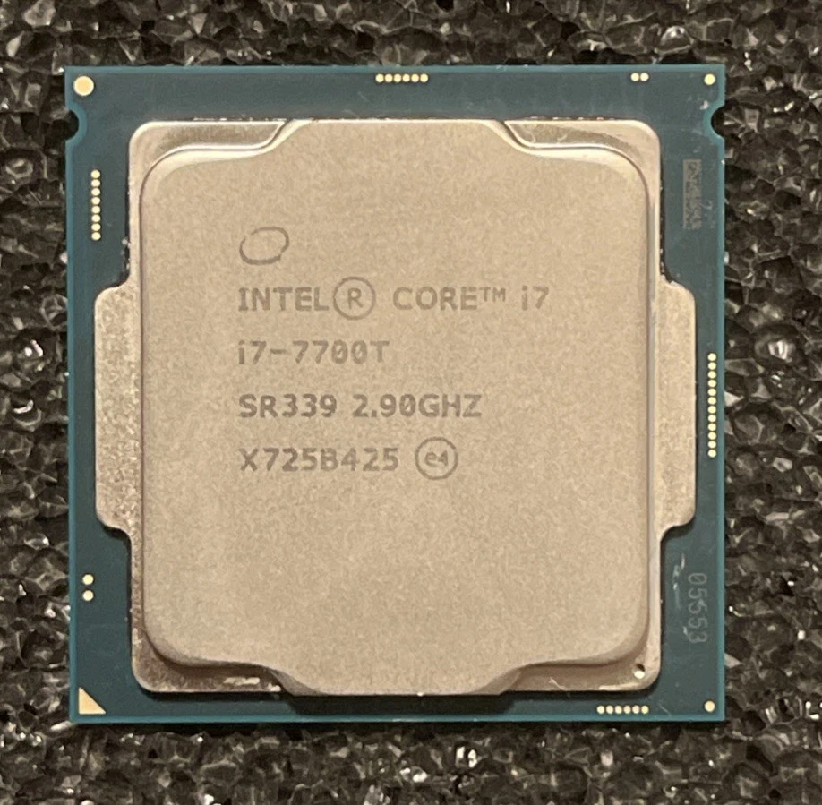 Las mejores ofertas en Modelo de procesador Intel Core i7-7700T