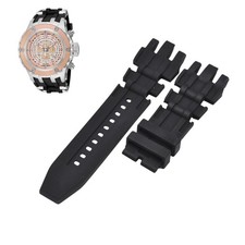 Subaqua 16829 26mm Black Rubber Watch Strap For Invicta