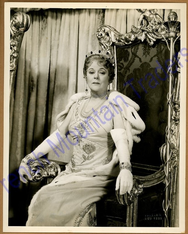 Mary Boland by Florence Vandamm, Jubilee, Original 8x10" 13A79