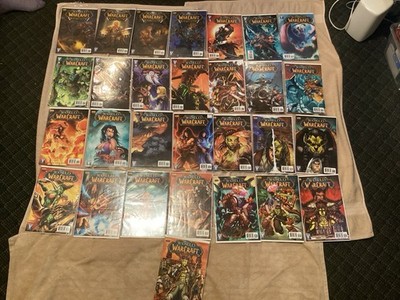 World of Warcraft DC Wildstorm Comic Series Complete Set 1-25. Ashbringer 1-4