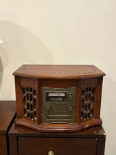 Innovative Technology ITRR-501 Wooden Recordable Music Center - Brown