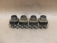 Lot of 4 AB 800T-A2 Ser.B Oiltight Pushbutton W/ 800T-XA Ser.C Contact Block  4