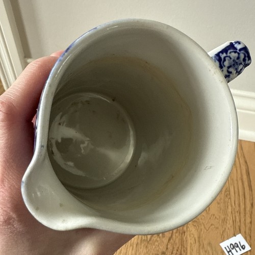 Vintage Swinnerton Olde Alton Ware? Blue and White China Blue Pagoda Jug - Picture 7 of 11