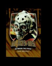MM-09 Gary Bromley 2011-12 Between the Pipes Masked Men 4 Gold Parallel