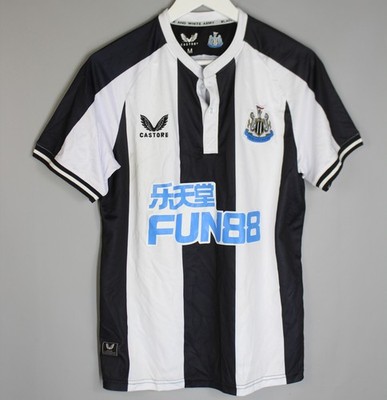 NEWCASTLE UNITED 2021 2022 HOME FOOTBALL SHIRT JERSEY SIZE M CASTORE