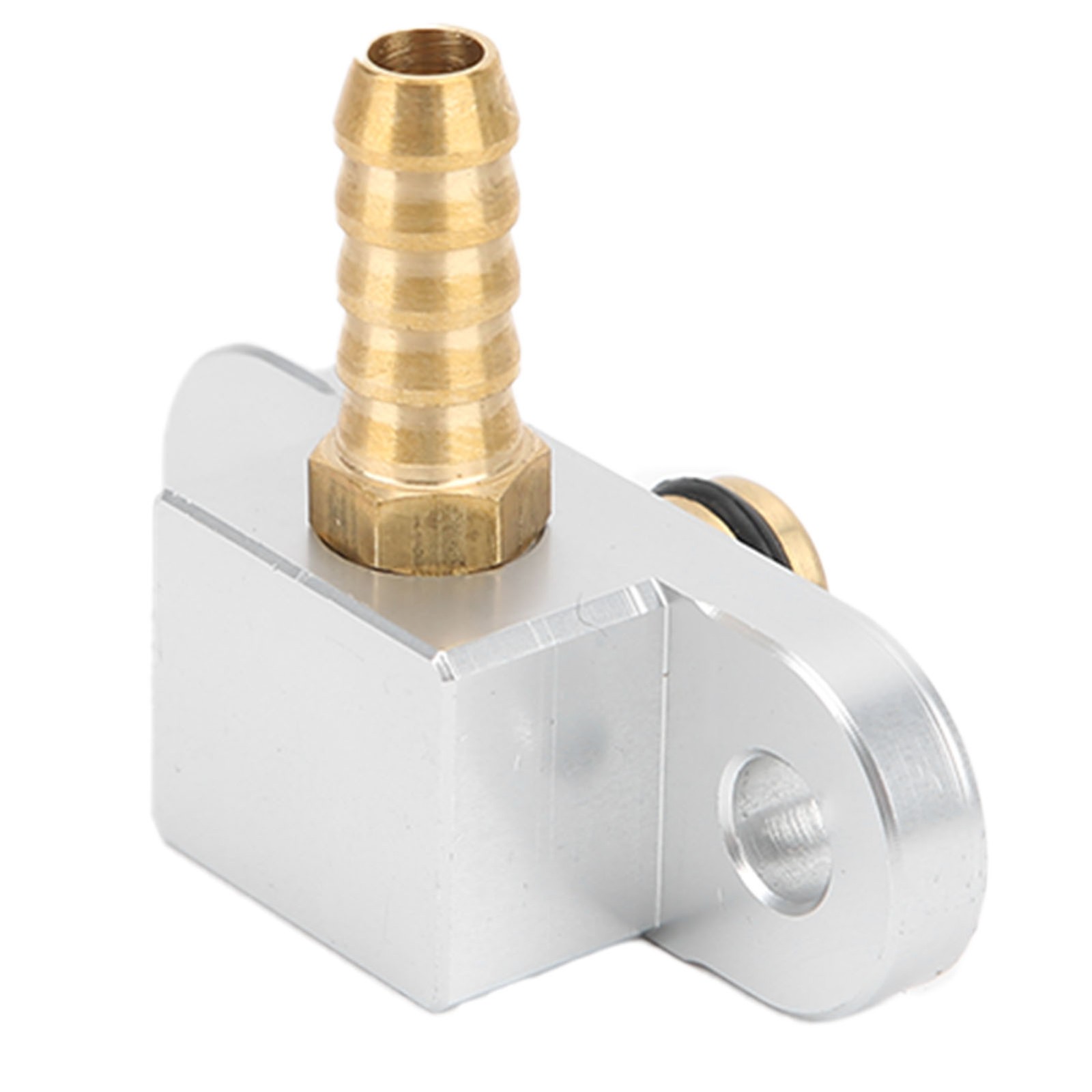 Car Fuel Rail Adapter Fuel Pressure Regulator Fitting Aluminum Fuel Rail Ad VUVA