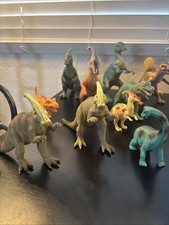 Lot of Dinosaur Toys Mixed Sizes Brands