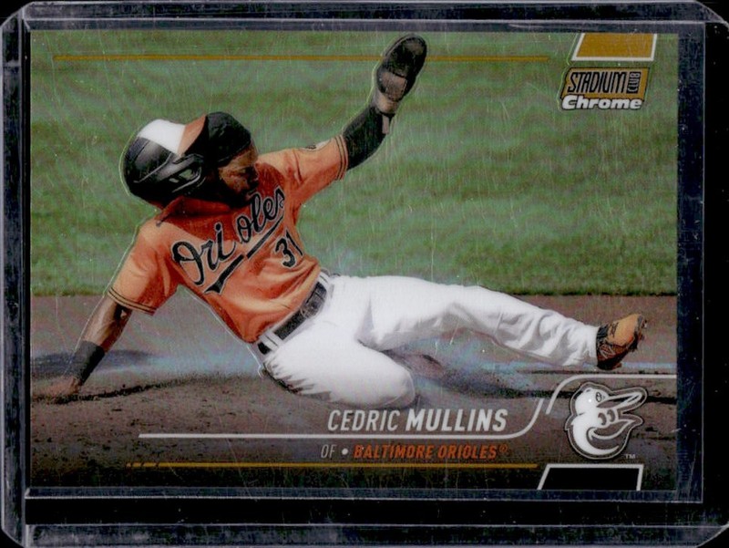 2022 Topps Stadium Club Chrome Cedric Mullins Gold Refractor #/50 Orioles