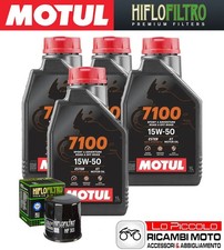 Cutting Kit 4 OIL [MOTUL] 7100 15w50 + FILTER Honda PC 800 PACIFIC COAST 1991