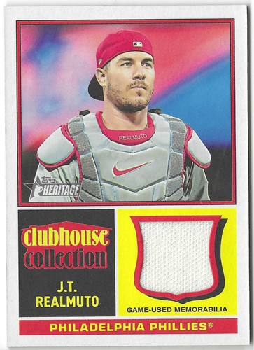 Topps Heritage Clubhouse Collection Memorabilia/Relic Cards - You Pick Upd 2/7 - Afbeelding 86 van 111