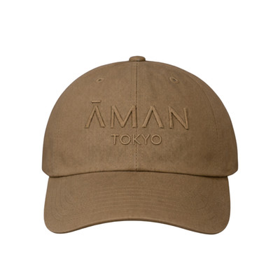 RARE NWT 100% Authentic AMAN Resorts Tokyo Ultra Luxury 5 Star Resort Hat / Cap