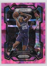 2023-24 Panini Prizm Pink Ice Prizm PJ Washington Jr #117 5a7