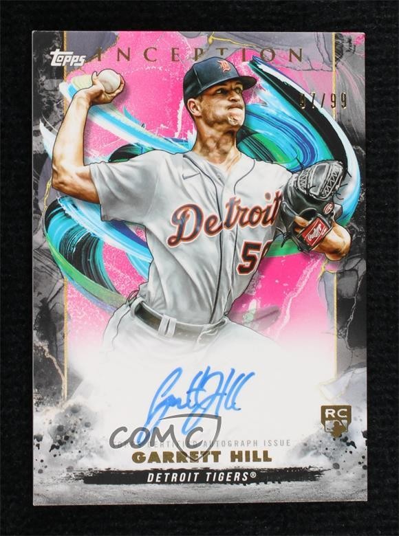 2023 Topps Inception Magenta 47/99 Garrett Hill Rookie Auto RC