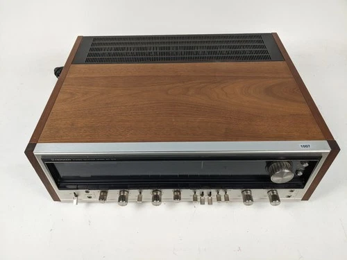 Vintage Pioneer SX-1010 Stereo Receiver Wood Case Hi-Fi Audio for Parts/Repair