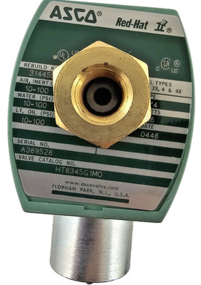 Asco HT8345G1MO Solenoid Valve High Temperature 48/DC, 10-100PSI