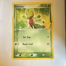 Pokémon Treecko Ruby Sapphire 76/109 40 HP Tail Slap Razor Leaf English on eBay