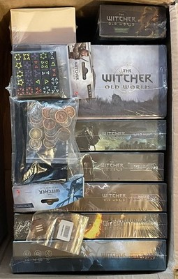 The Witcher Old World Board Game Kickstarter Gamefound All-In New Sealed