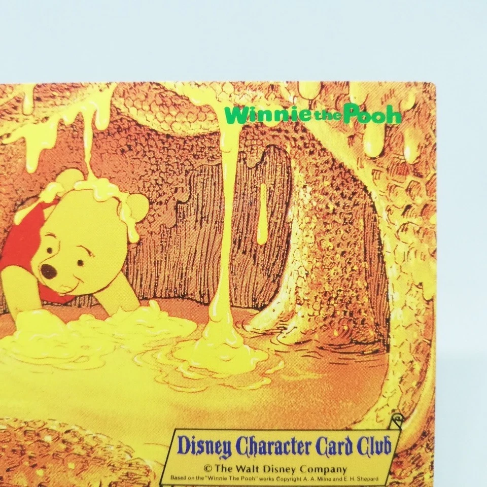 CL-137 Winnie‐the‐Pooh Disney Character Card Club AMADA JAPAN TCG RETRO - Image 3 of 4