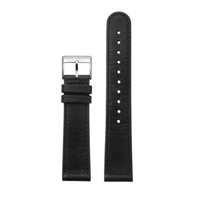 Triwa - Uhrenarmband - Black Sewn Classic