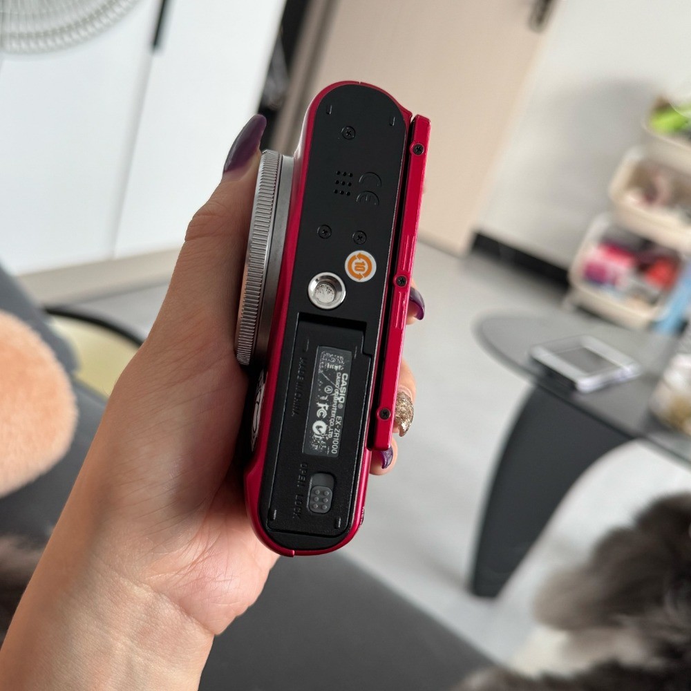 Casio EX-ZR1000 Digital Camera 16.1 MP 12.5x Optical Zoom Flip