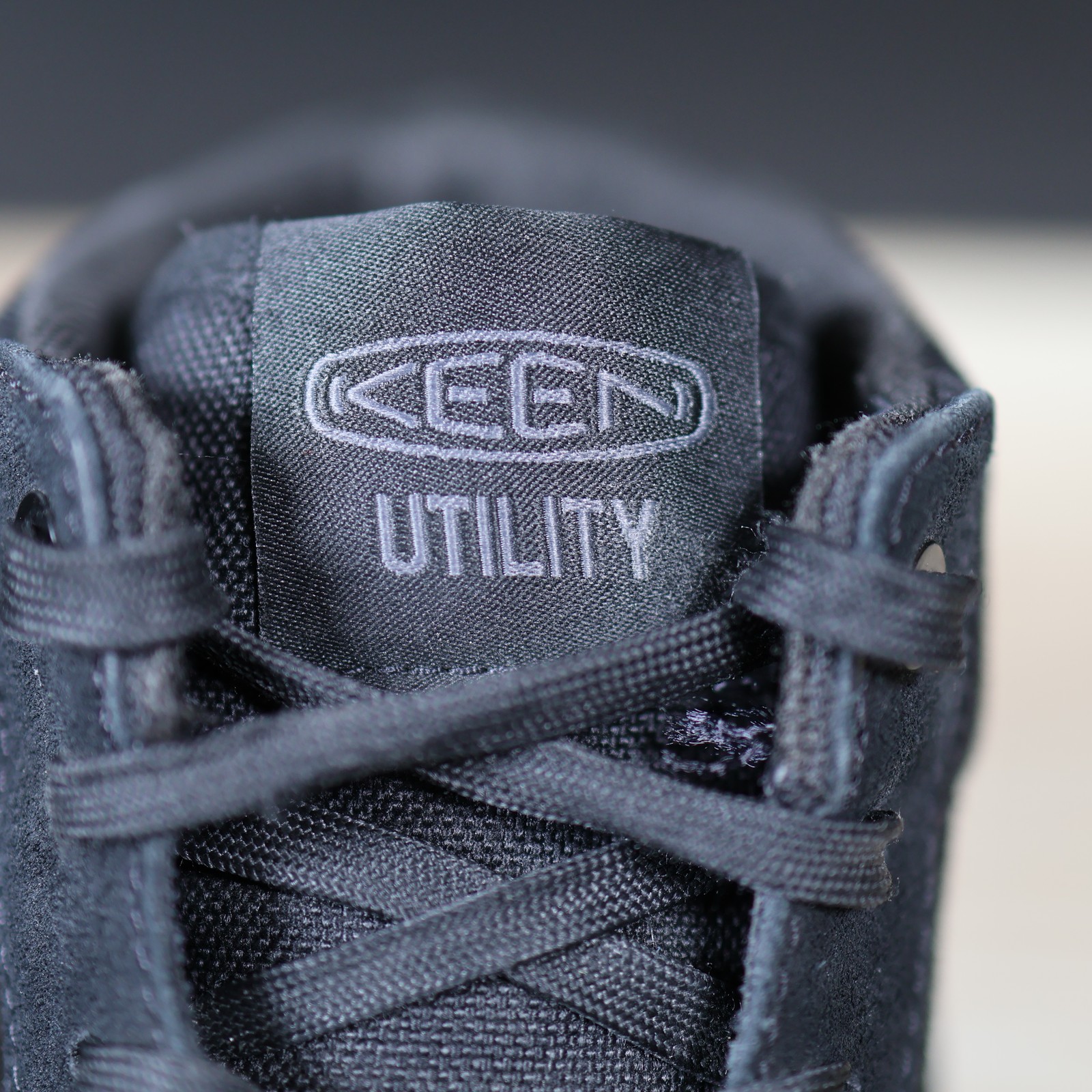 Scarpe KEEN Utility Uomo Taglia 8 5 Nero Punta Carbonio Lavoro Antiolio Escursionismo