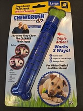 Chewbrush Self Brushing Tool For Large Dogs New In Package C-07 