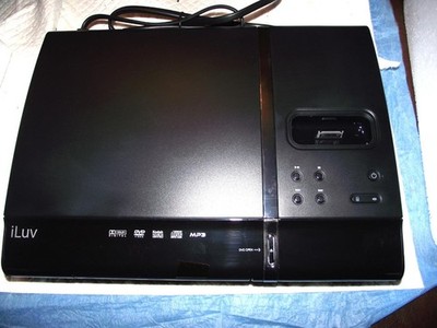 iLUV i1255-01 MULTIMEDIA SYSTEM IPOD VIDEO PLAYER WITH 5.1 CHANNEL DVD PLAYER