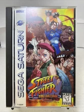 Street Fighter Collection (Sega Saturn) Complete w/ Reg Card #ML