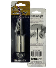 OBO•📿 The Beadsmith Kumi Weight with Alligator Clip (Kumihimo Braiding) 90gm 4"